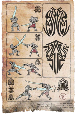 Scroll stances