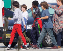 November 14, 2016 – Season Two Boys on Set