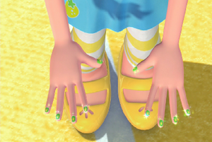 Lemon nails