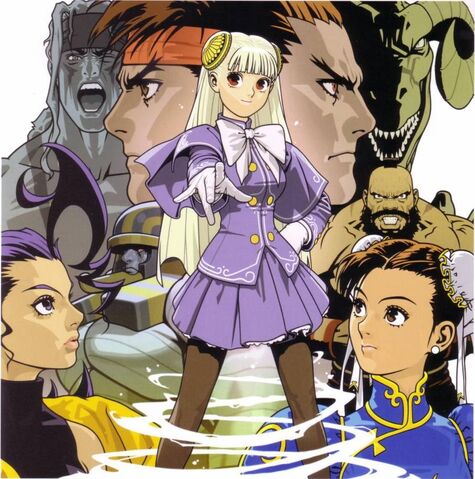 Archivo:CAPCOM Fighting Jam OST cover artwork Shinkiro.jpg