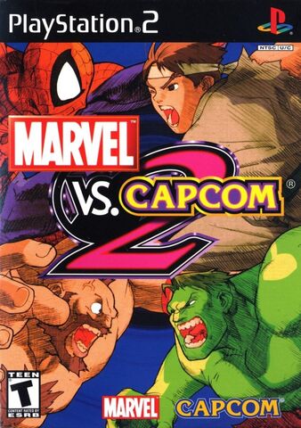 Archivo:Marvel vs. Capcom 2 New Age of Heroes (PS2 - cubierta América del norte).jpg