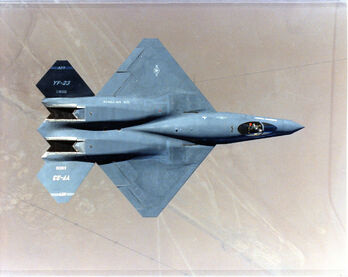 YF-23 top view