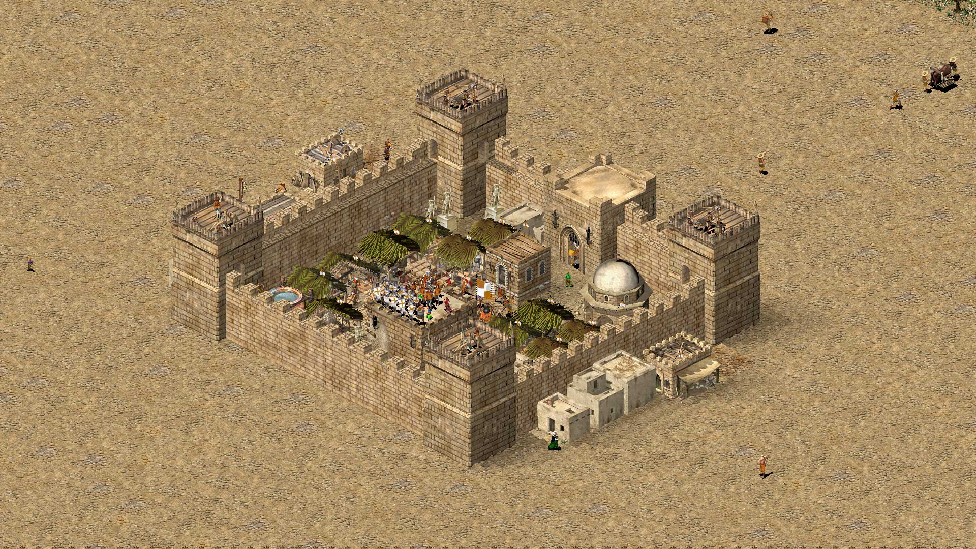 Edit musuh stronghold crusader