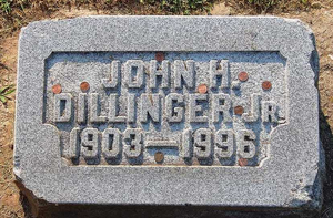 John Dillinger grave 1903 1996