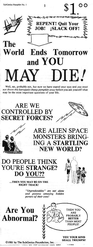 Pamphlet 1