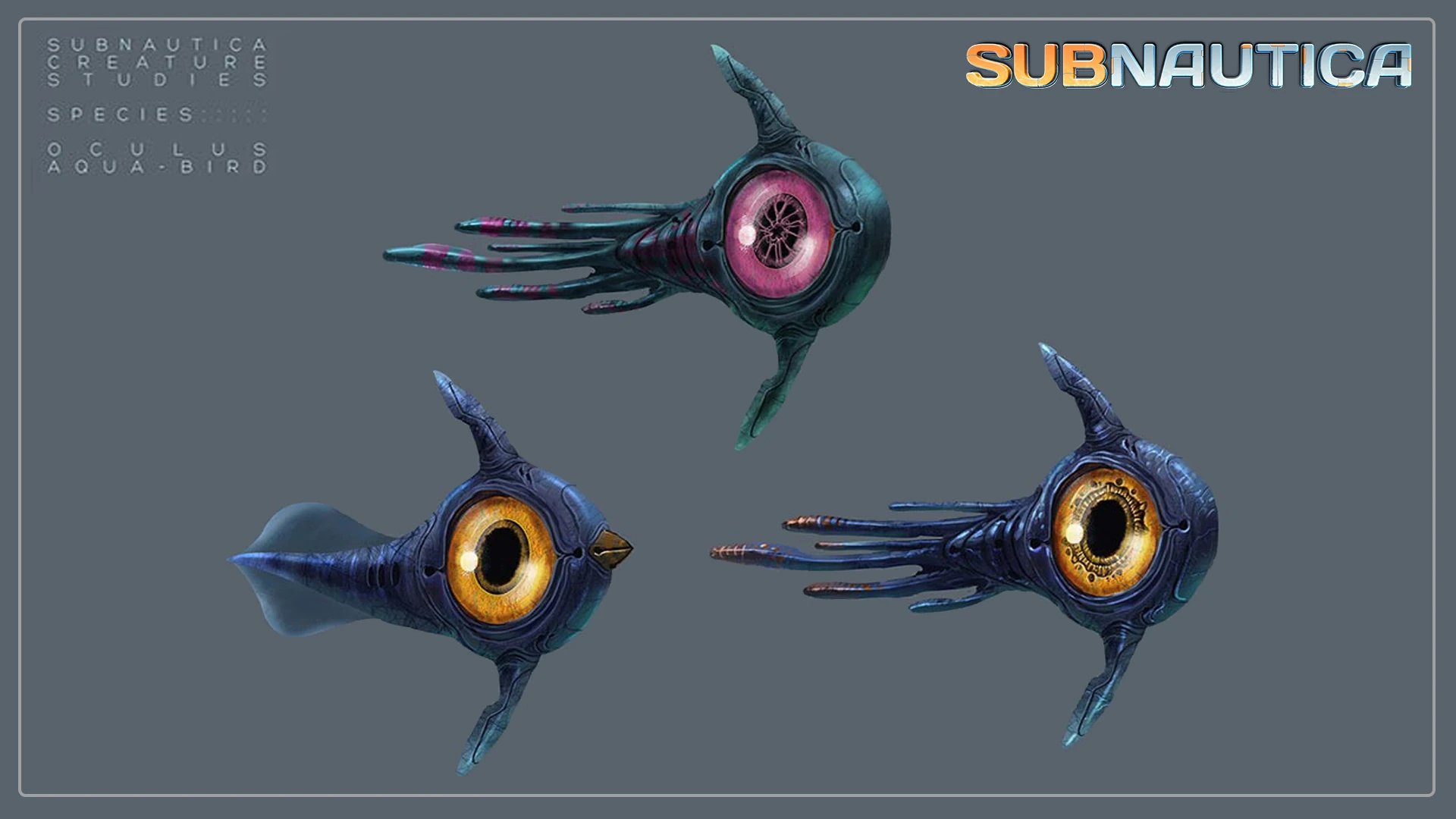 ФайлConceptArt Oculus & Peeper.jpg Subnautica вики Fandom powered