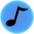Music Icon Blue