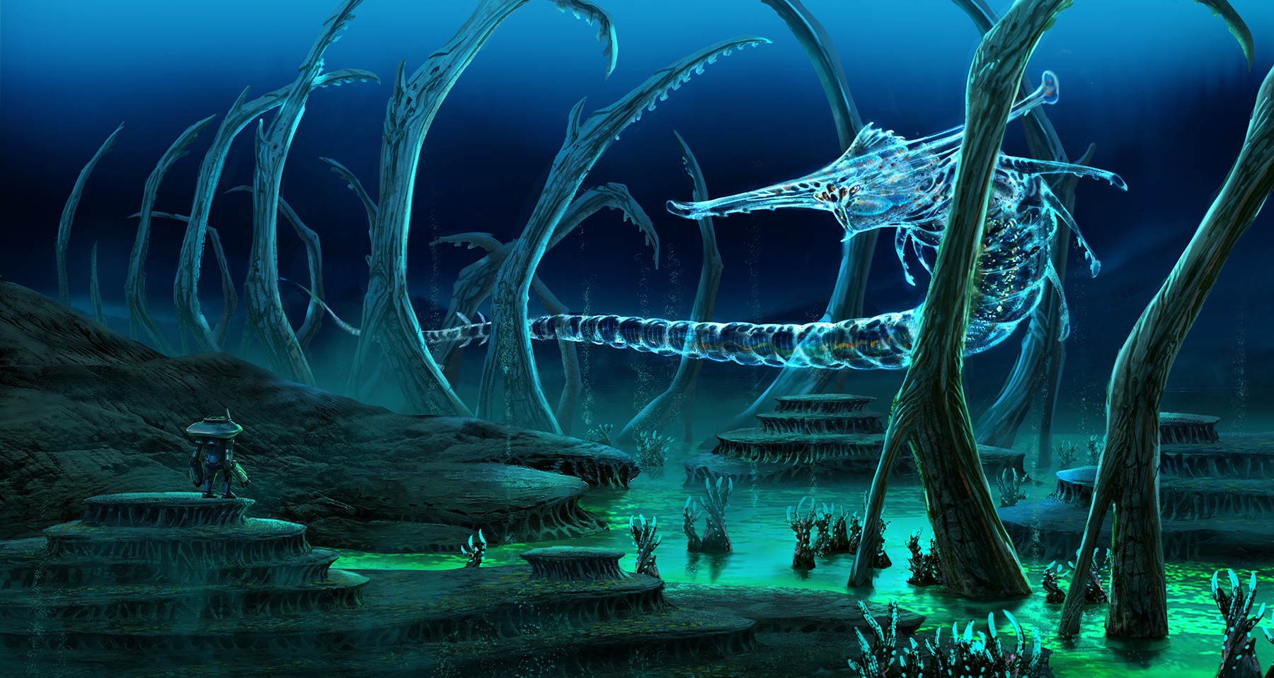 "Eksplorasi Keajaiban Lautan Alien dalam Subnautica: Dunia Bawah Laut yang Mengagumkan, Dihuni oleh Leviathan yang Menakutkan"