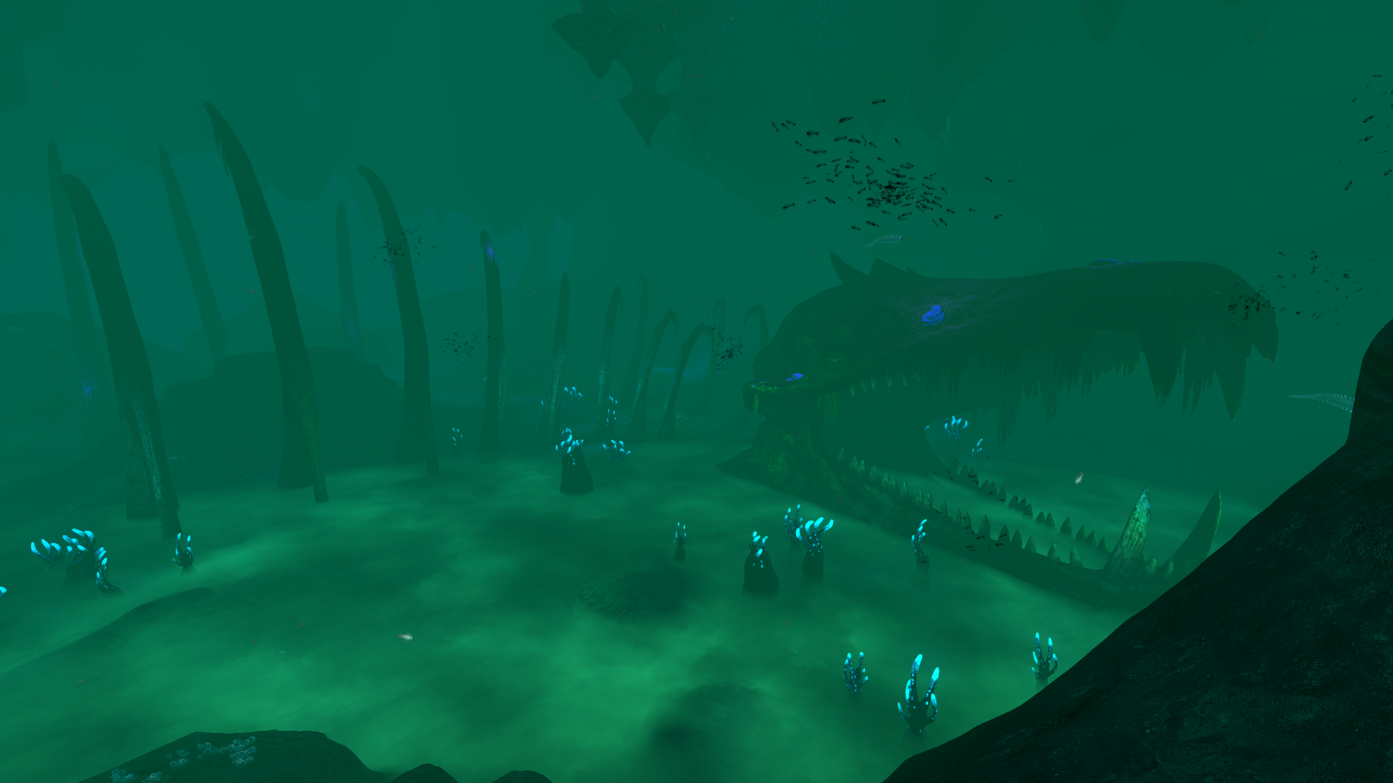 Gallery of Disease Research Facility Subnautica.