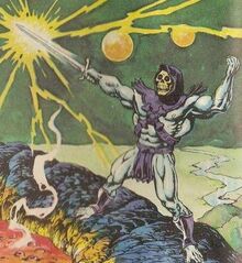 Skeletor toy mini-comics