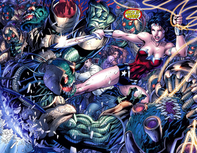 Diana vs Parademons