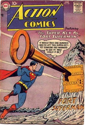 Super key to fort superman