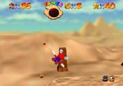 Zombie mario deserto