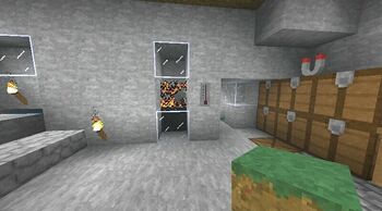 Fire in wall