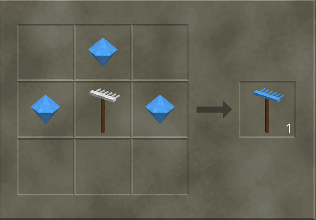 File:Crafting a diamond rake.png