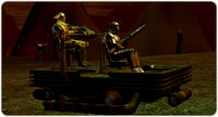 Lava-skiff