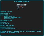 Pulsar Pistol