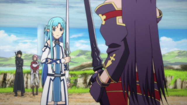File:Asuna and Yuuki prepare to duel.png