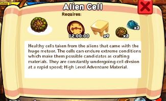Alien Cell Text