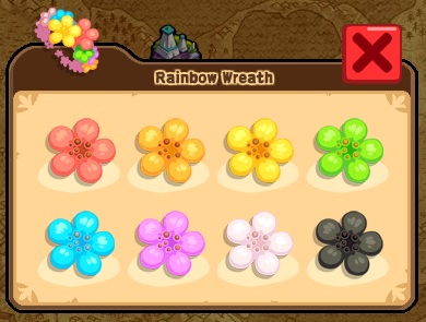 Rainbow Wreath