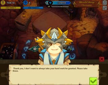 Quest golemn finished