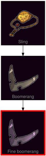 ResearchTree Fine boomerang