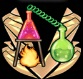 Laboratory achievement button