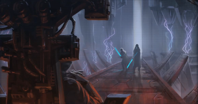 File:Revan and Malak confronting the Emperor.png