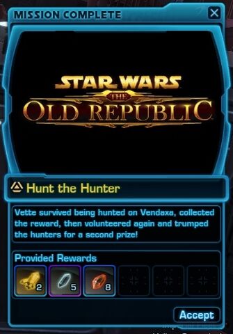 File:SWTOR Treasure Hunting mission complete - Hunt the Hunter.jpg