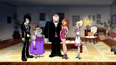 Under The Three Moons group photo Animation