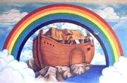 Noahs ark rainbow