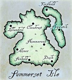 Summerset Isle map Oblivion