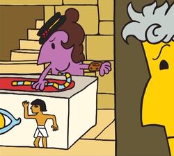 Missy steals a sarcophagus