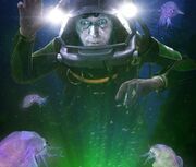 Fourth Doctor at the Mariana Trench