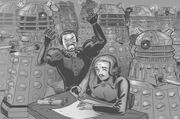 Master, Marlowe, & Daleks