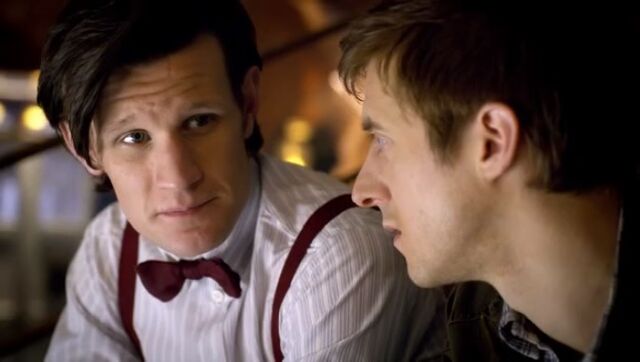 File:The Doctor in Melancholy after losing older Amy.jpg