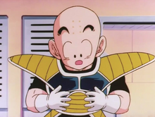 Krillin in armor
