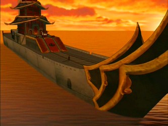 Azula's ship