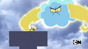 Angered Cloud teen titans
