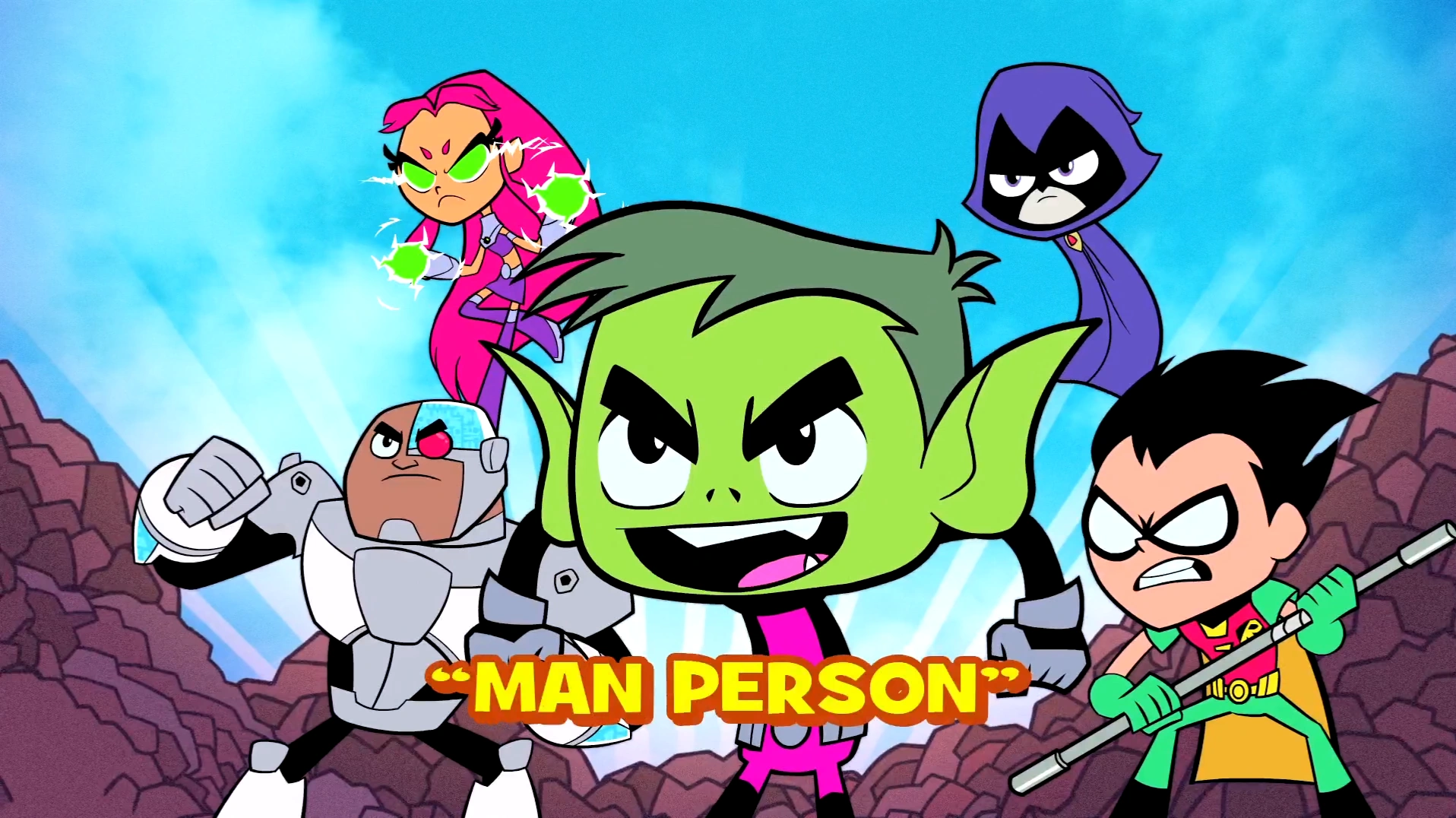 Man Person  Teen Titans Go! Wiki  FANDOM powered by Wikia