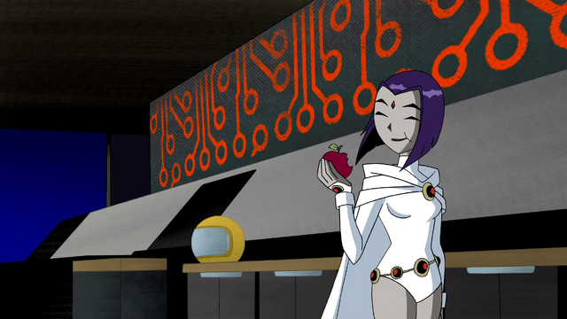 File:Raven Eating an Apple.png