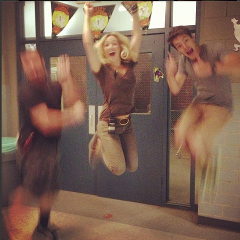 File:Teen Wolf Season 3 Behind the Scenes School Hallway - Halloween Decorations.png