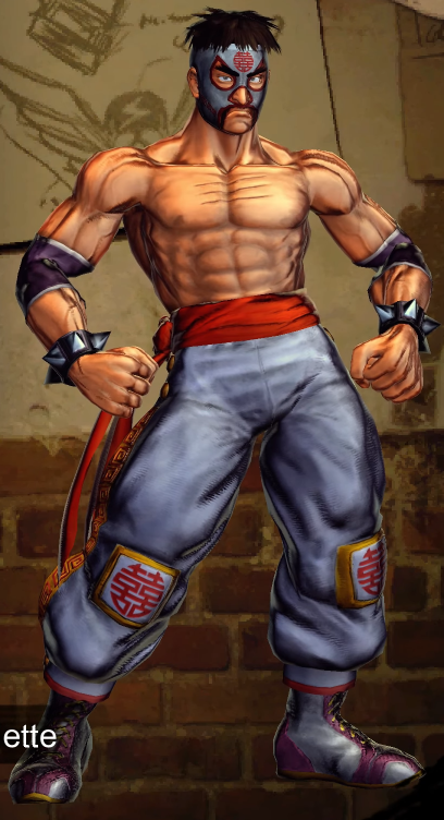 Street Fighter X Tekken Law Swap Outfit