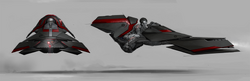 Tts-1 fast attack speeder bike