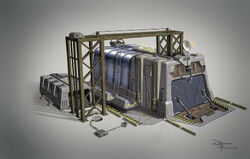 Type-98 Vehicle Maintenance Bay