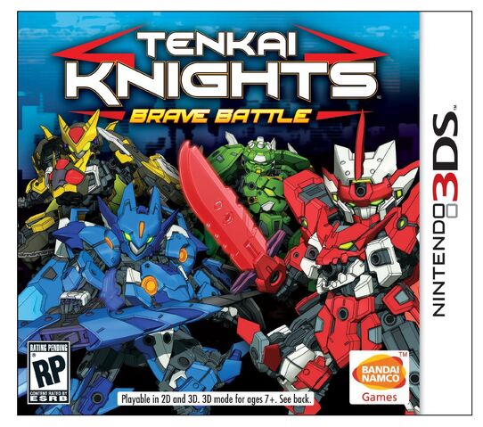 File:Tenkai Knights Brave Battle English 3DS Cover.jpg