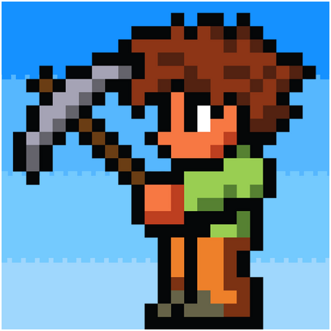 File:Terraria pickaxe dude.png