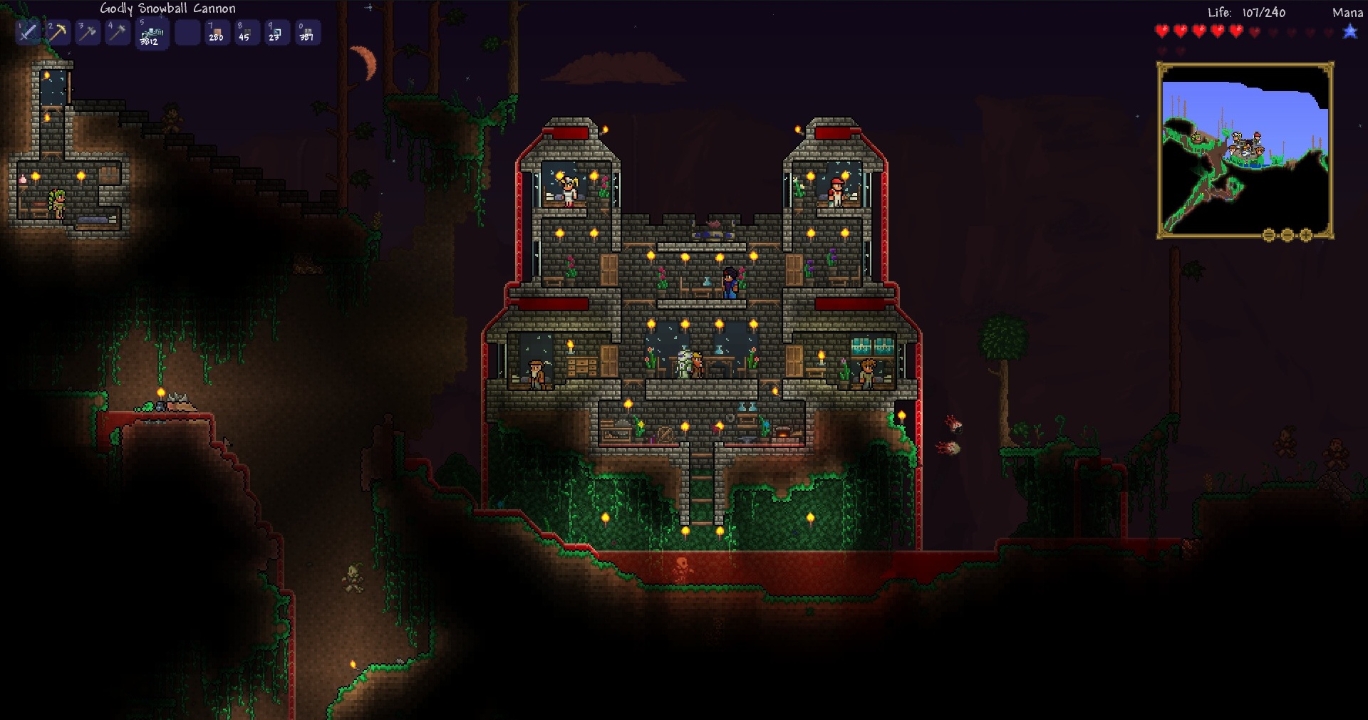 blood moon terraria blood moon terraria