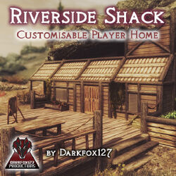 Riverside shack cover