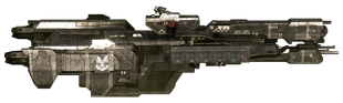 H3 unsc charon class light frigate aegis fate by toraiinxamikaze-d3531ny